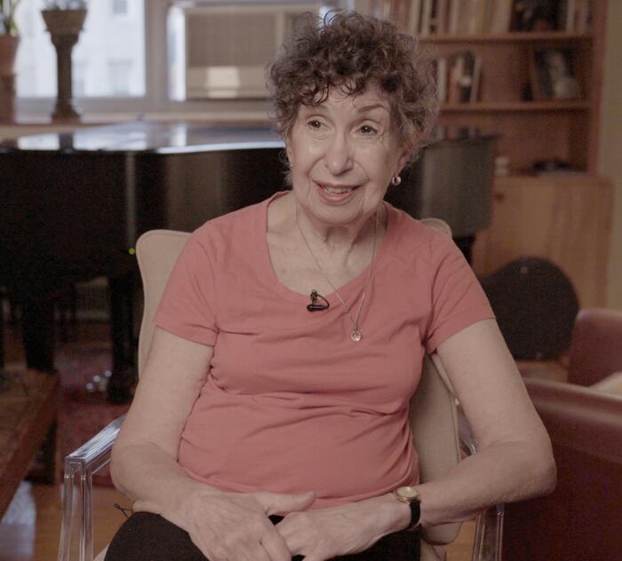 Miriam "Mimi" Erlich, z"l, during her interview on September 26th, 2019 in New York City