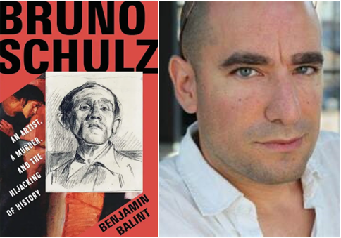 Image of cover of book and headshot of Balint. 